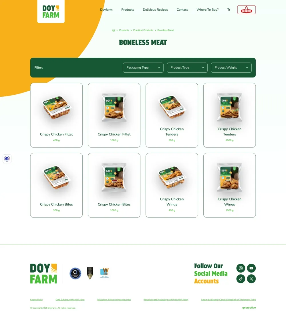 We turned the website from a product catalogue into a discovery experience.