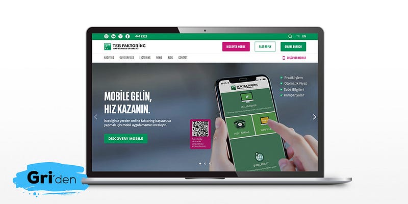 Nasıl yaptık: TEB Faktoring web sitesi!