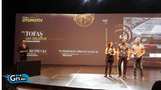 İnternetin iki Oscar’ı Gri Creative’de!