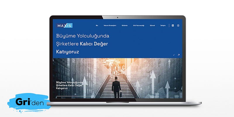 Maxis için hazırladığımız web sitesi yayında