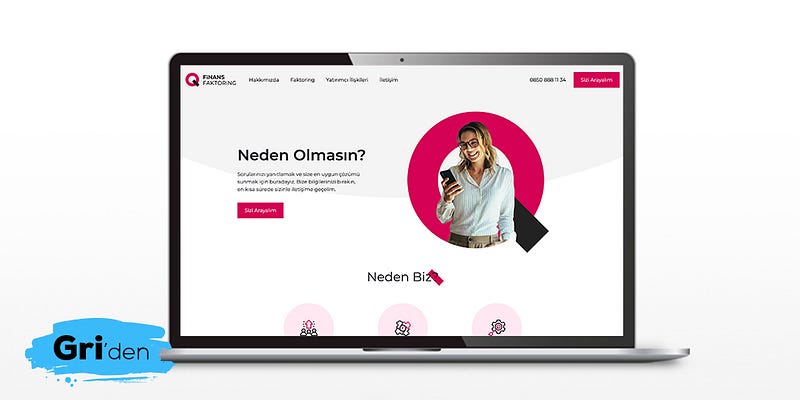 Q Finans Faktoring web sitesini yayına aldık