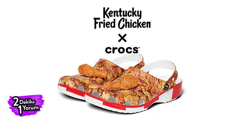 Crocs’tan Kentucky Usulü Kızarmış Terlikler