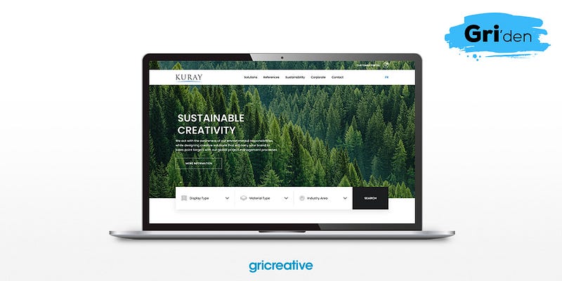 Nasıl yaptık: Kuray Display web sitesi