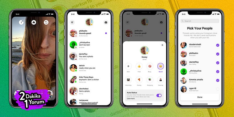 Instagram’ın Yeni Mesajlaşma Uygulaması: Threads