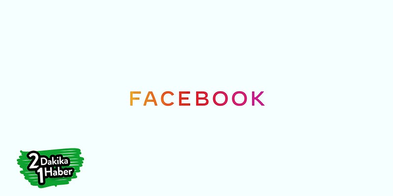 Facebook’tan Rengârenk Bir Logo