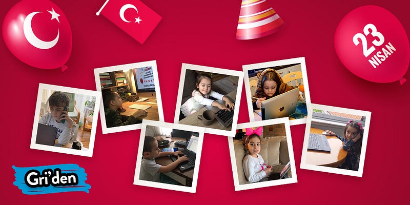 Gricreative’de Çocuklar İş Başında!