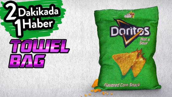Yağlı ellerinizi cips paketine silebilirsiniz