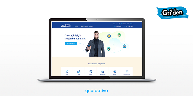 Nasıl Yaptık: Katılım Emeklilik Web Sitesi